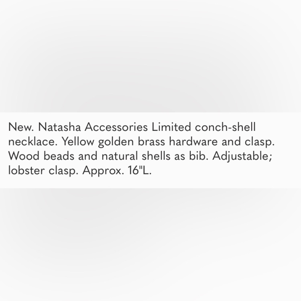 Limited Edition Natasha Couture Bib Necklace - Picture 3 of 10